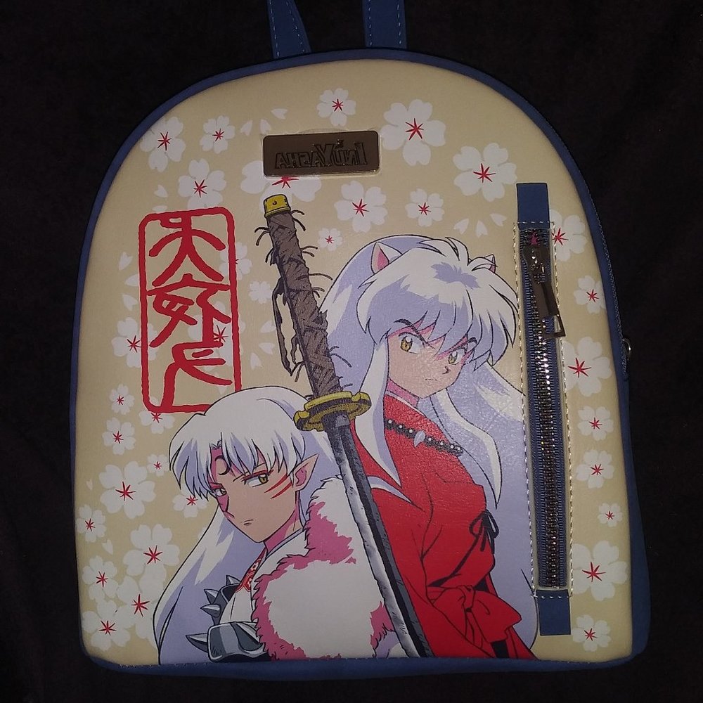 Inuyasha Siblings Cherry Blossoms Mini Backpack Brand New